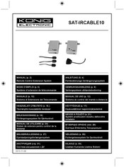 König Electronic SAT-IRCABLE10 Manual De Uso