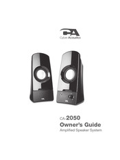 Cyber Acoustics CA-2050 Manual Del Proprietário