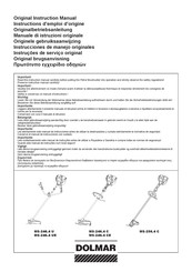 Dolmar MS-246.4 C Instrucciones De Manejo Originales