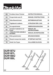 Makita DUR188L Manual De Instrucciones