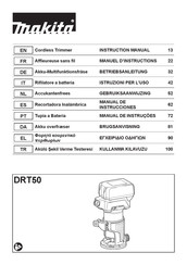 Makita DRT50 Manual De Instrucciones