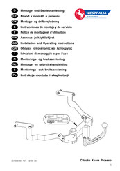 Westfalia Automotive 304 068 Instrucciones De Montaje