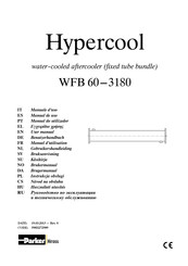 Parker Hiross Hypercool WFB 3180 Manual De Uso
