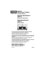 MSA QuickCheck Altair 4 Manual De Instrucciones