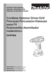 Makita DHP484 Manual De Instrucciones