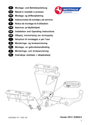 Westfalia Automotive 338 038 Instrucciones De Montaje