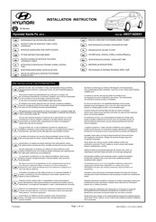 Hyundai 2W371ADE01 Instrucciones De Montaje