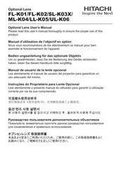 Hitachi ML-K04 Manual De Usuario