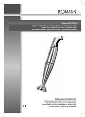 BOMANN SM 1916 CB Instrucciones De Servicio