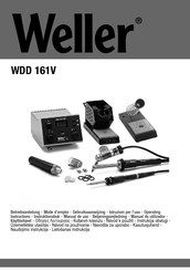 Weller WDD 161V Manual De Uso