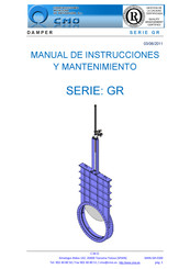 CMO GR Serie Manual De Instrucciones Y Mantenimiento