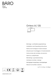 BARO Ontero EC 125 Instrucciones De Montaje