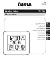 Hama EWS-Trio Instrucciones De Uso