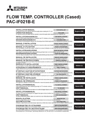 Mitsubishi Electric PAC-IF021B-E Manual De Instalación