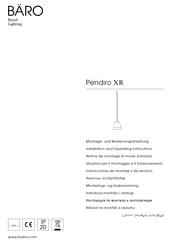 BARO Pendiro XR Instrucciones De Montaje