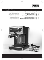 Beem i-Joy Cafe Ultimate Manual De Instrucciones