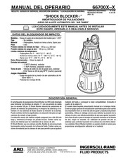 Ingersoll Rand ARO Shock Blocker 667006-01B Manual Del Operario