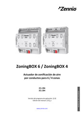 Zennio ZoningBOX 4 Manual De Usuario