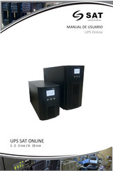 SAT UPS ONLINE 3KVA Manual De Usuario