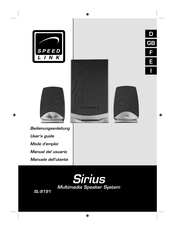 Speedlink Sirius SL-8191 Manual Del Usuario