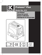 Kapro Prolaser Plus Manual Del Usuario