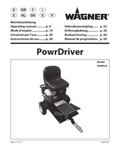 WAGNER PowrDriver 0290024 Instrucciones De Uso