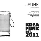 KREAFUNK aFUNK Manual De Instrucciones