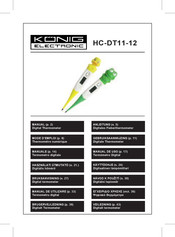 König Electronic HC-DT11 Manual De Uso