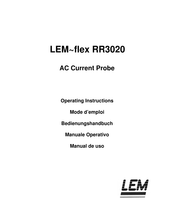 LEM flex RR3020 Manual De Uso