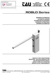 tau ROBLO Serie Manual De Uso Y Mantenimiento