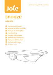 Joie snooze Manual De Instrucciones