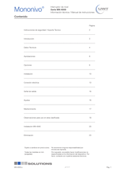UWT MN 4040 Manual De Instrucciones
