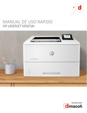 HP LASERJET M507dn Manual De Uso