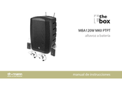 Thomann The box MBA120W MKII PTPT Manual De Instrucciones