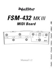 Hughes & Kettner FSM 432 MK III Manual De Instrucciones