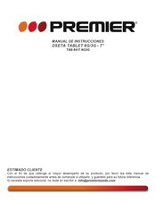 Premier TAB-5411-8G Manual De Instrucciones