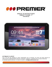 Premier TAB-5446-8G Manual De Instrucciones