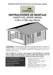 Madeira AB2624 Instrucciones De Montaje