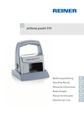 Reiner jetStamp graphic 970 Manual De Instrucciones