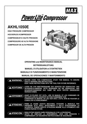 Max PowerLite AKHL1050E Manual De Operaciones