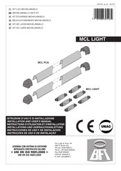 BFT MCL LIGHT Instrucciones De Uso