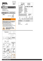 Petzl C57 Manual De Instrucciones