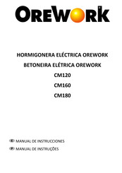 OREWORK CM180 Manual De Instrucciones