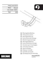 Brink 5005 Instrucciones De Montaje