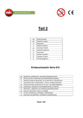 Weka 816 Serie Instrucciones De Montaje