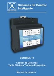 Domotic CONTROL-T1 Manual De Usuario