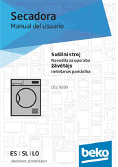 Beko DCU 9330 Manual Del Usuario