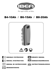 IBEA B8-20Ah Manual De Instrucciones