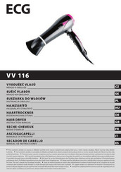 ECG VV 116 Manual De Instrucciones