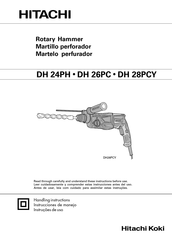 Hitachi DH 24PH Instrucciones De Manejo